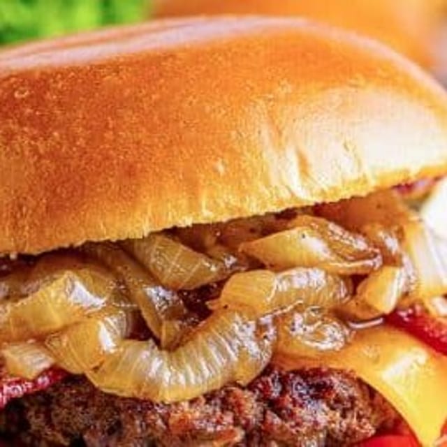 Chicago white sox burger.