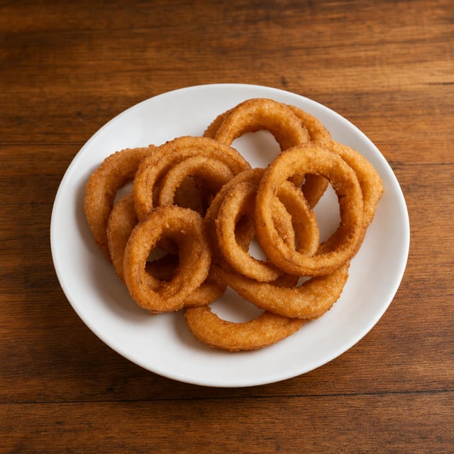Jumbo onion rings.