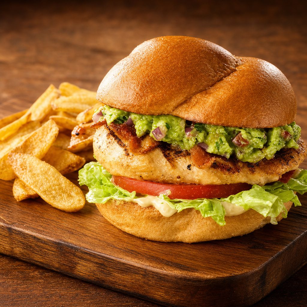 Grill Chicken Sandwich.