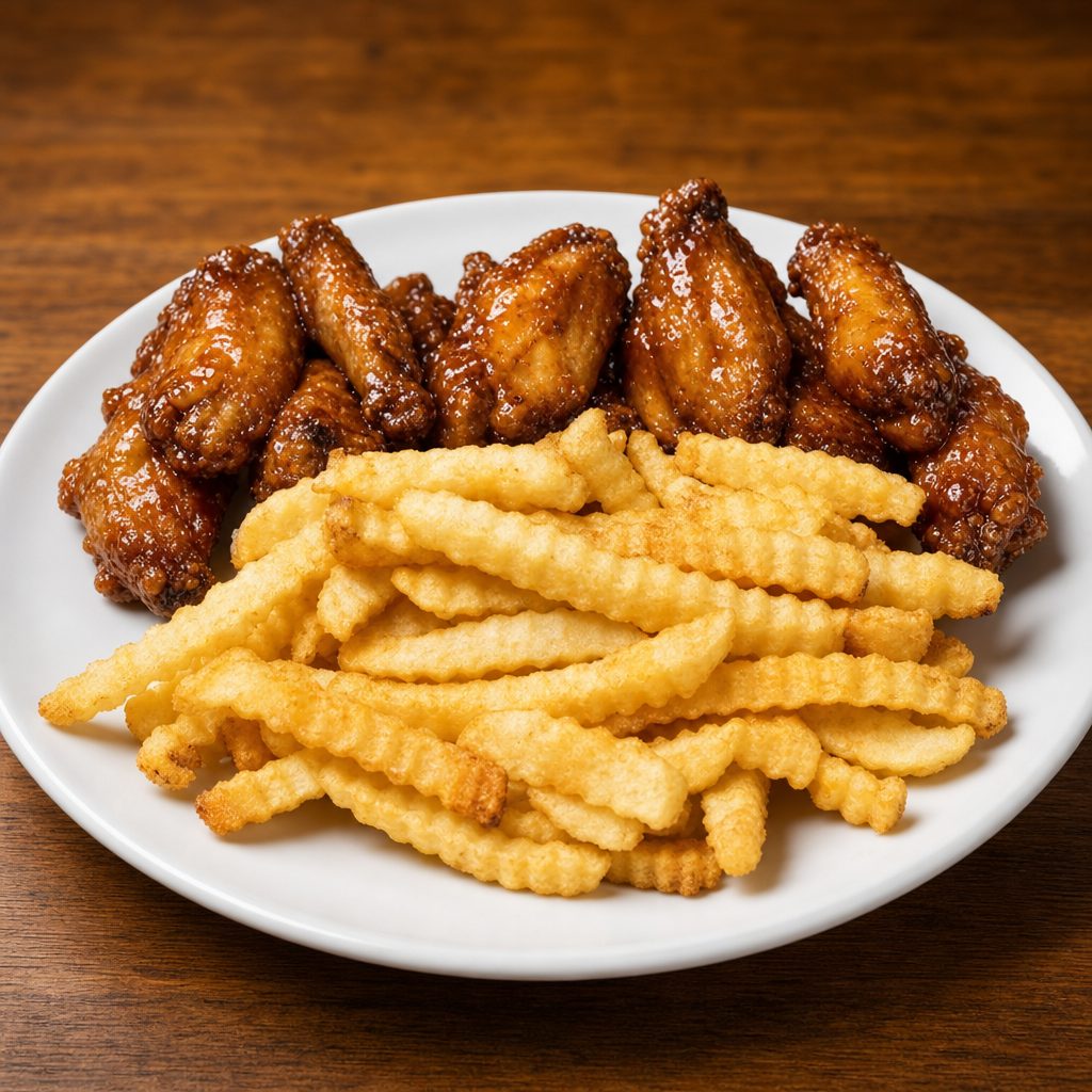 Famous BBQ Wings.