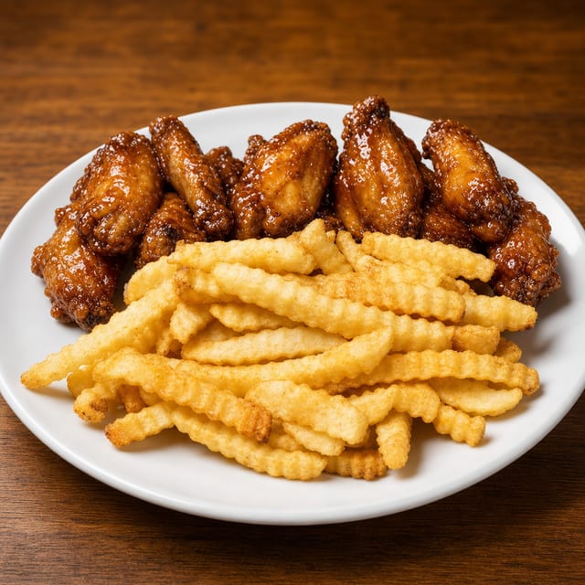 Famous BBQ Wings.