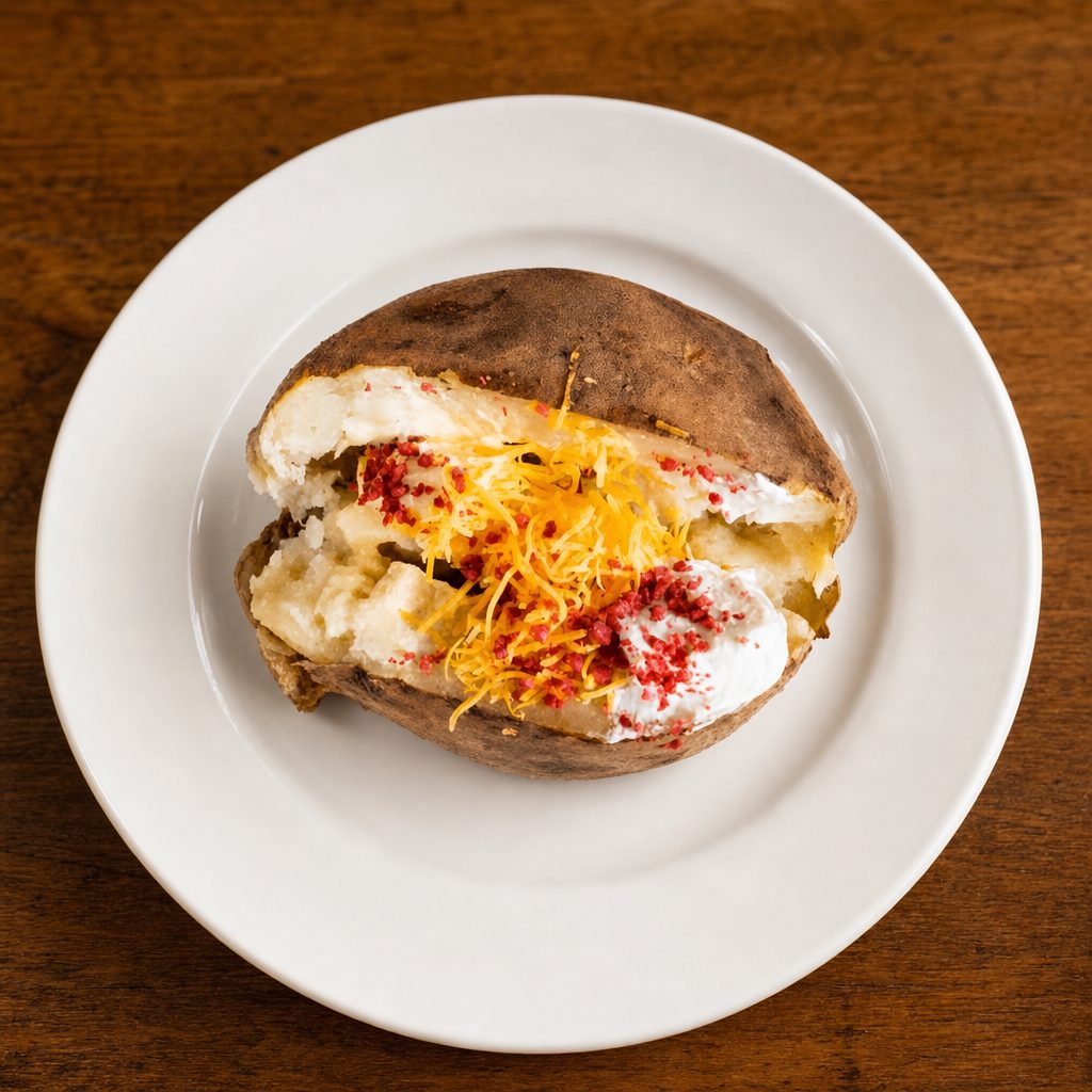 Baked potato.