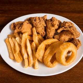 Famous fried chicken wing basket