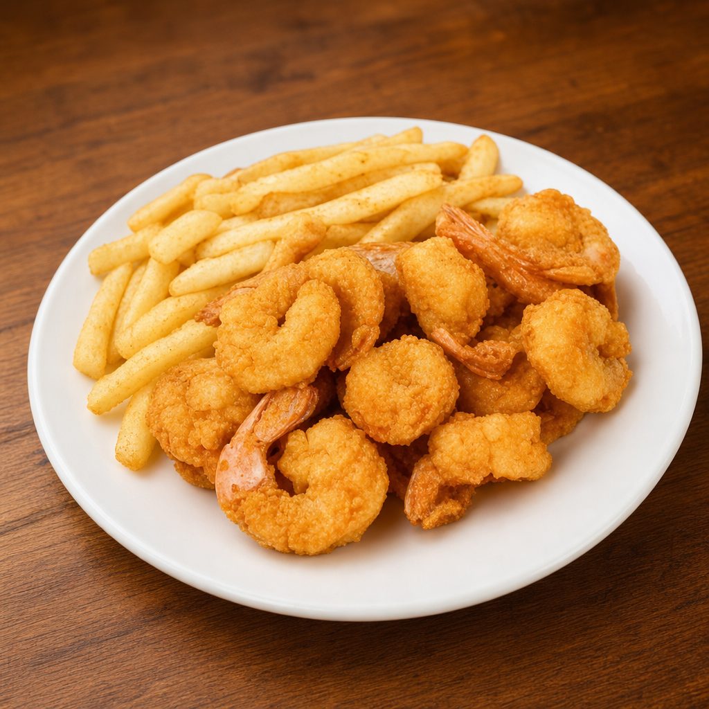 Lake michigan fried shrimp.