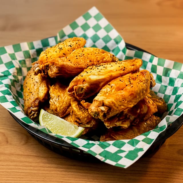 River grove lemon pepper wings.