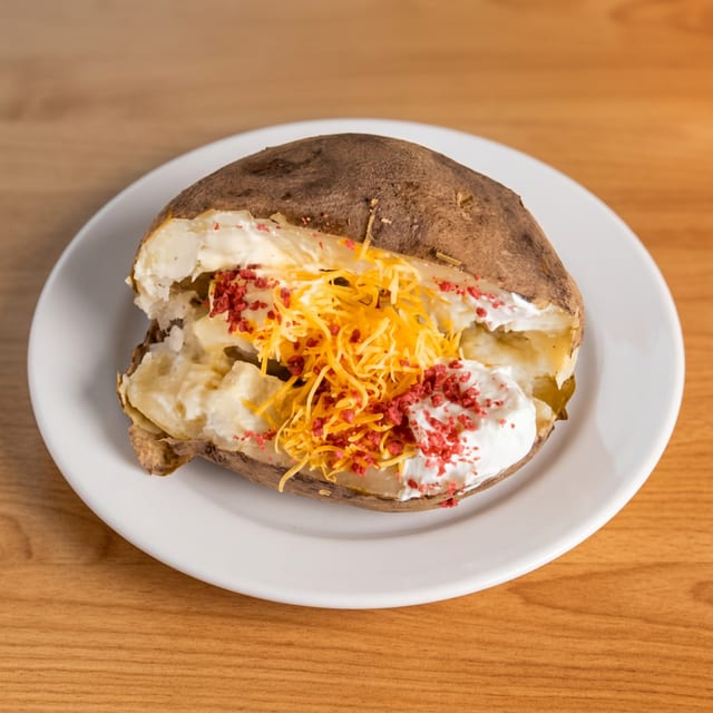 Baked potato.